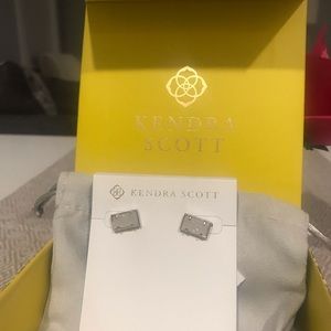 Kendra Scotty Paola Drusy Earrings in Silver